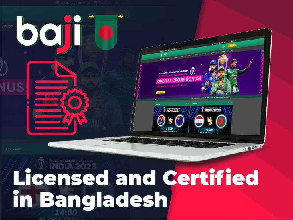 Licensed and certified in Bangladesh