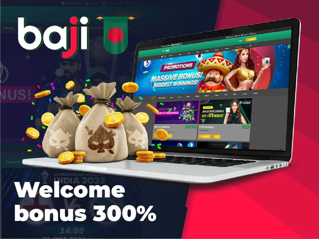 Welcome bonus 300%